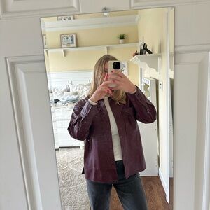 Women's Burgundy Jacket